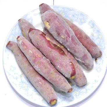 IQF Sweet Sliced Potato Frozen Boiled Sweet Potato Strip Viet Nam Frozen Sweet Potato Sticks