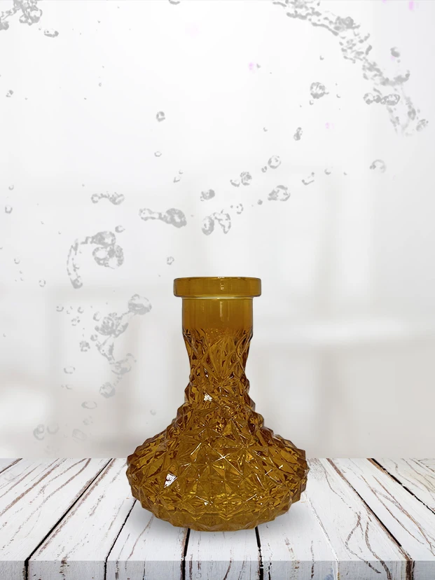 Glass Shisha Vase Hokah Vase Shisha Base Hookah Base Hookah Products Hookah Accessories Bottle Exclusive Design Vessel Glass