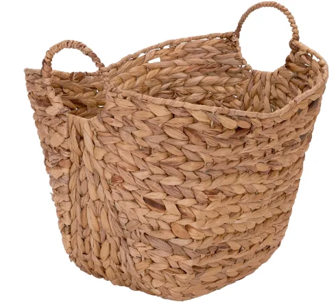 Large Handwoven Storage Basket Customized Floor Tabletop Basket Washroom Laundry Multipurpose Usage