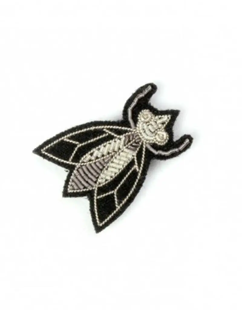 China Bullion Wire Hand Embroidery brooch #009995