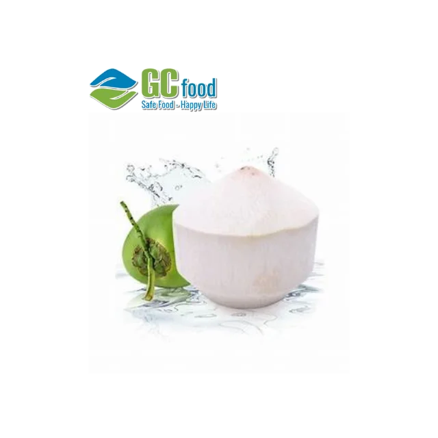 Wholesale coconut- Fresh coconut young - Semi husked coconut with 9pcs / LC- TT payment  from Viet Nam