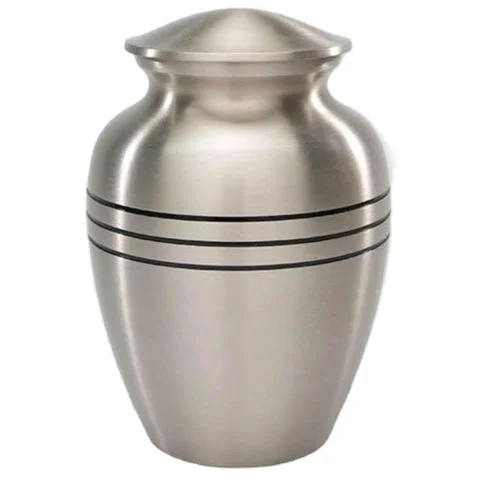 Cremation Memorial Metal Urns Burial Container Cremation Memorial Container Jar Pot Metal Urns