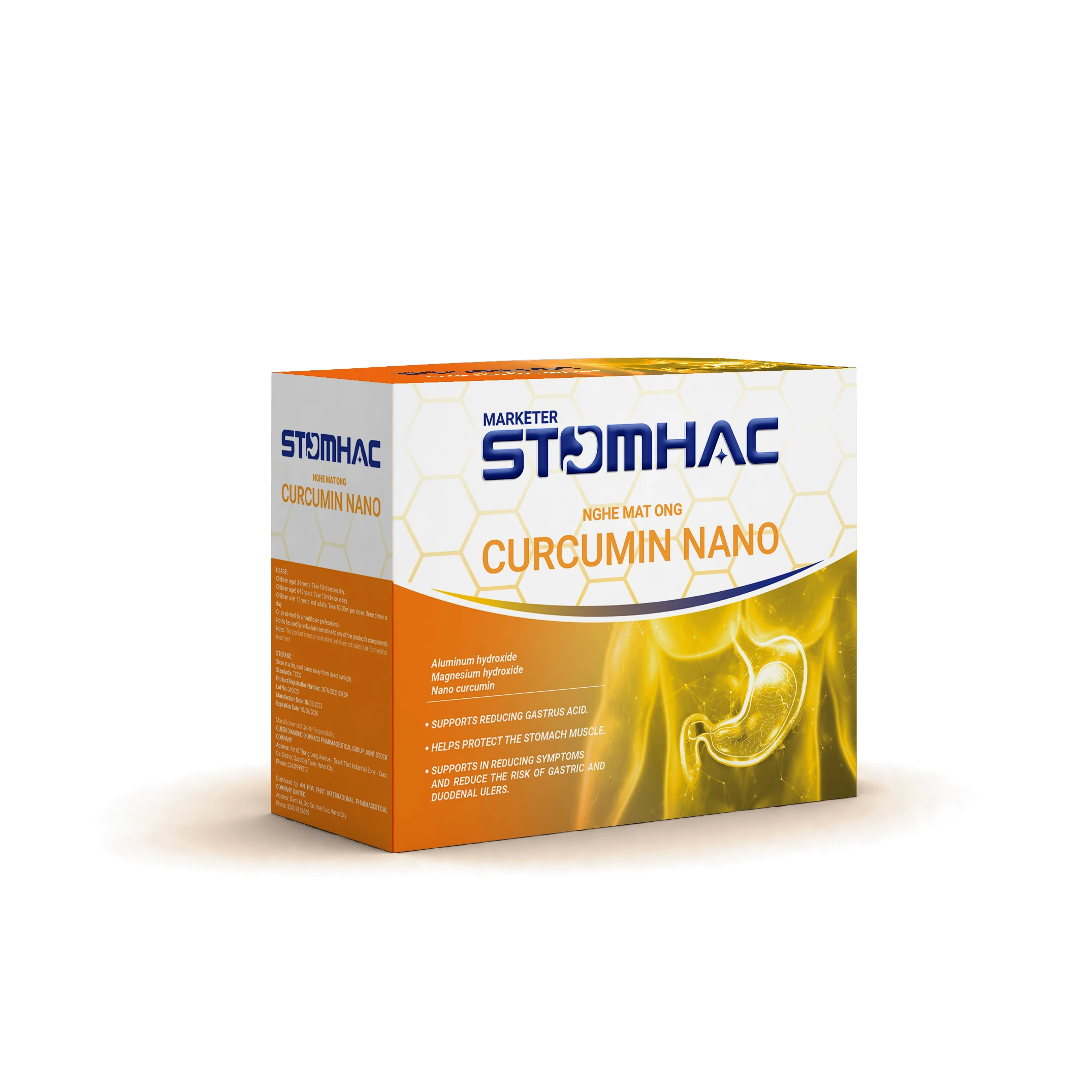 Curcumin Nano honey turmeric gel