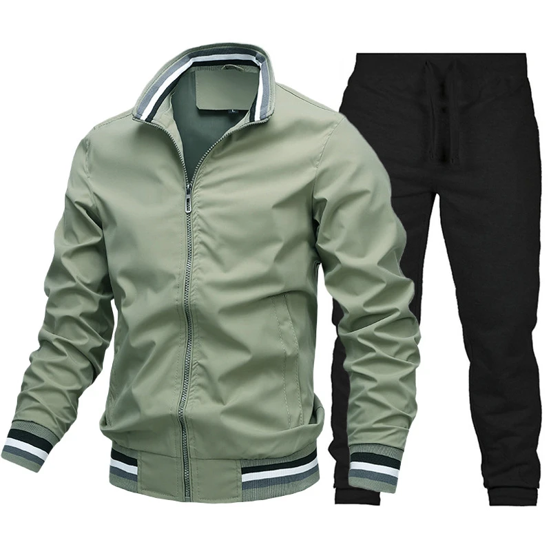 New Latest Design Custom Material Jogging Tracksuits in High Quality Breathable Sustainable Zipper Tracksuits Custom Tracksuits