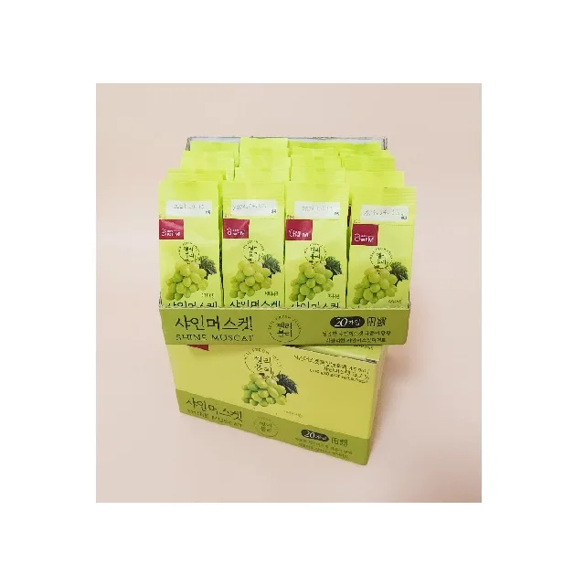 [MDS KOREA]KOTRA Jelly-vely Shine Muscat Delicious Special flavor Jelly for kids Sweet and Fruity flavor favorite snack