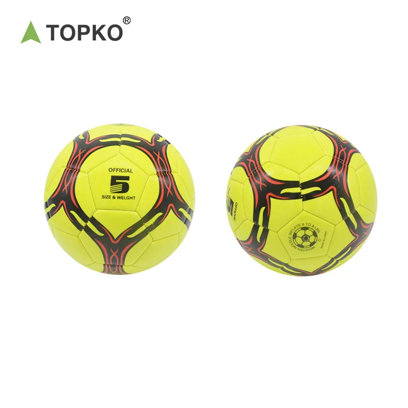 TOPKO Soccer Ball Football PVC leather size 2 3 4 5 football soccer ball equipment adult football soccer ball
