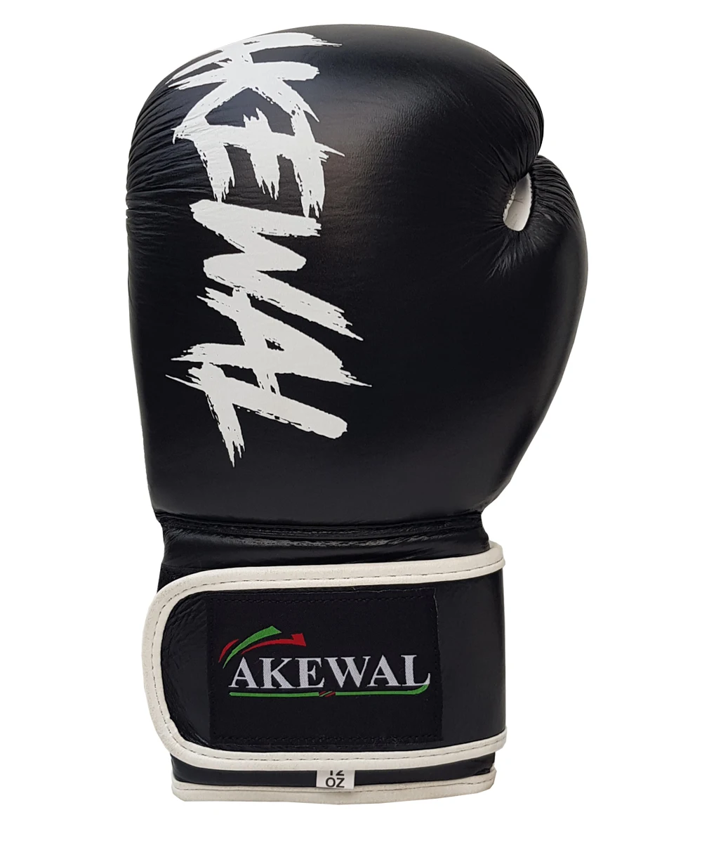 AKEWAL Original Boxing Gloves for Men & Women Training Muay Thai Kick Boxing Leather Sparring Heavy Bag Workout