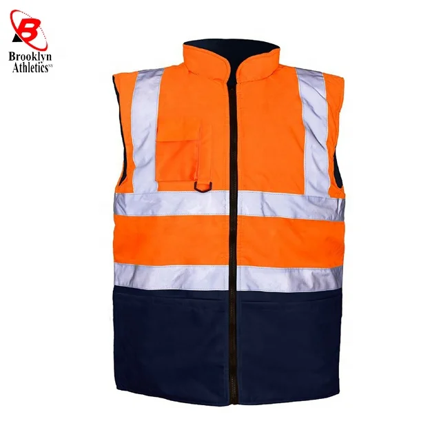 Quality workwear body warmers available in different styles and colours