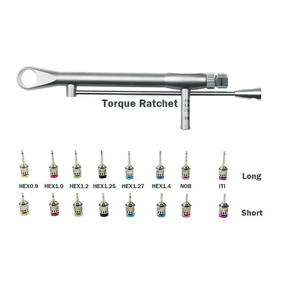 Dental Universal Implant Prosthetic Driver Kit Torque Wrench Screwdrivers Remover Dental Implant Surgical Fixture Instruments