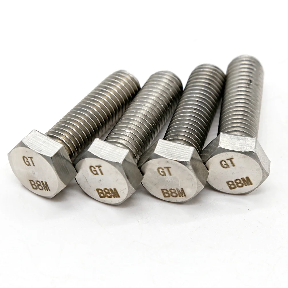 Hex Socket Bolt Wholesale Inconel X750 Hex Head Bolts DIN571 DIN6921 SS304 316 Carbon steel M1.6-M14 Manufacturer Direct Supply