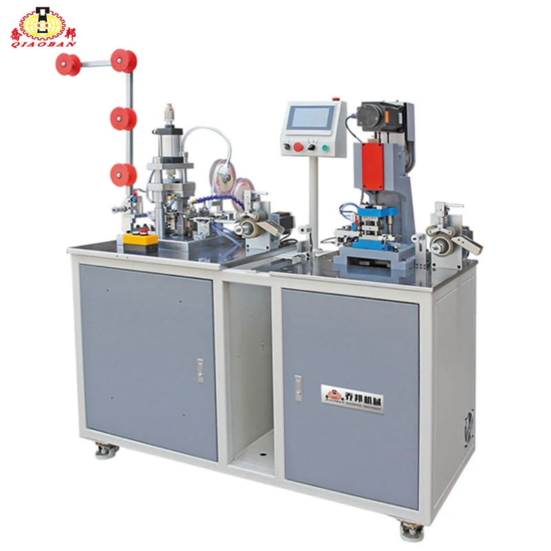 QB-071Ultrasonic Stick Adhesive Tape and Punching All-in one Machine