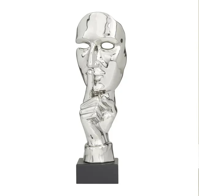 Antique Design Small Men Shaped  Durable Home Decor Showpiece With Customized Color And Size   5x17 cm