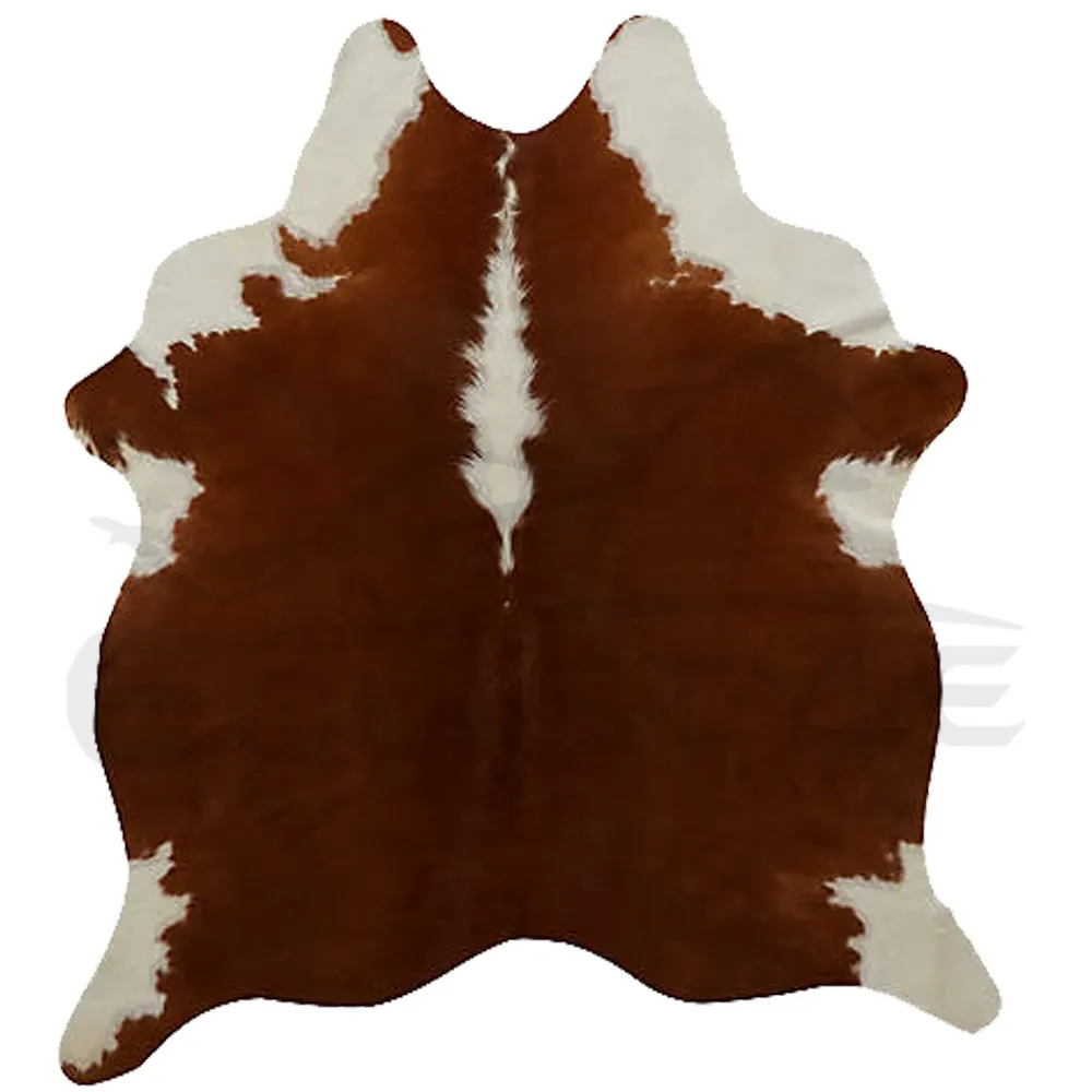 100% Natural Leather Cowhide Rug Premium Quality Antique Carpet Dark Brown Cowhide Area Floor Rug Living Room Decor Carpet