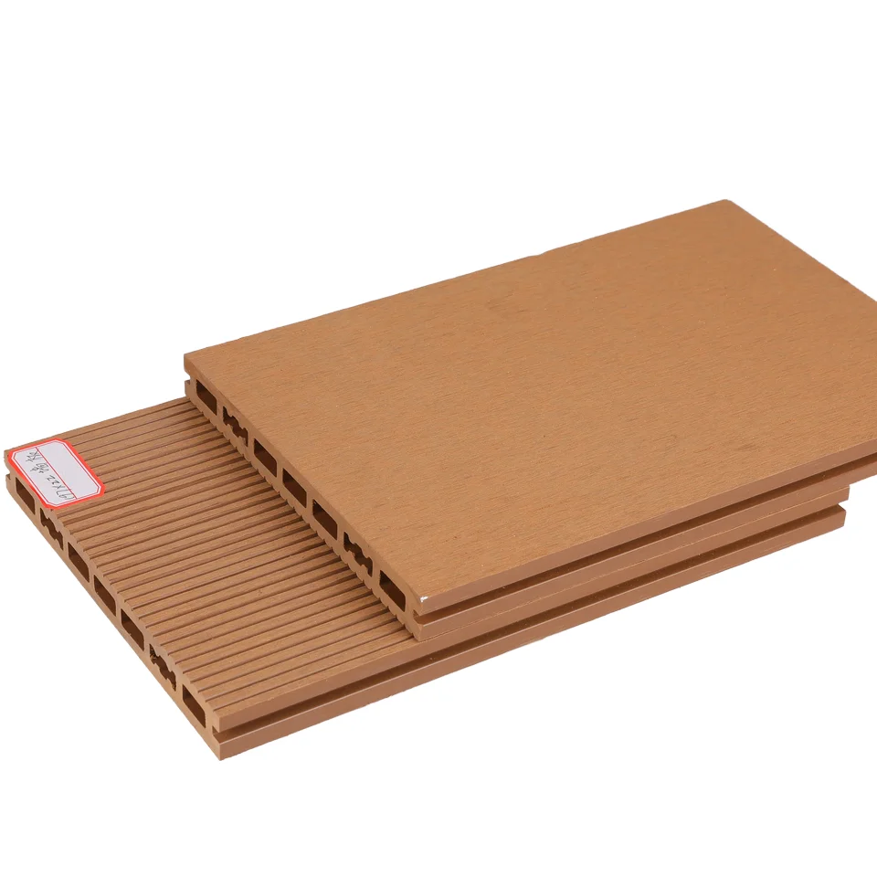 New WPC square hole hollow floor waterproof and crack resistant for Courtyard flooring