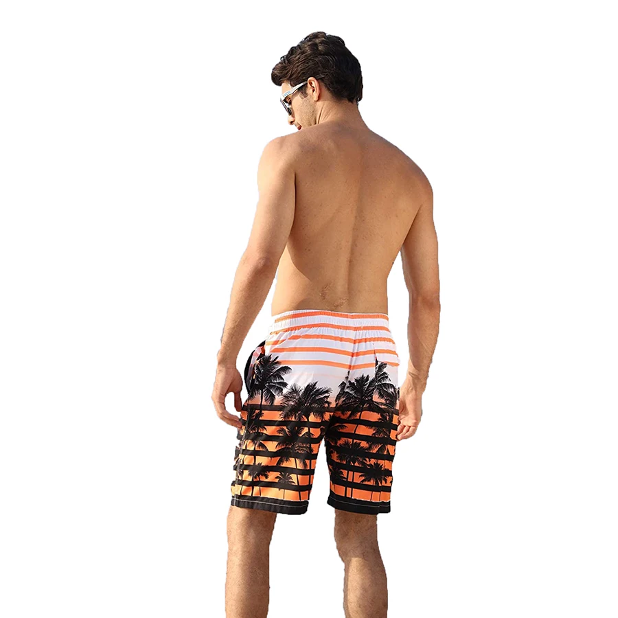 Best Selling High Quality Casual Gym Shorts for Adults Custom Made XS Size Beach Pattern Shorts Pockets Sublimated Technique