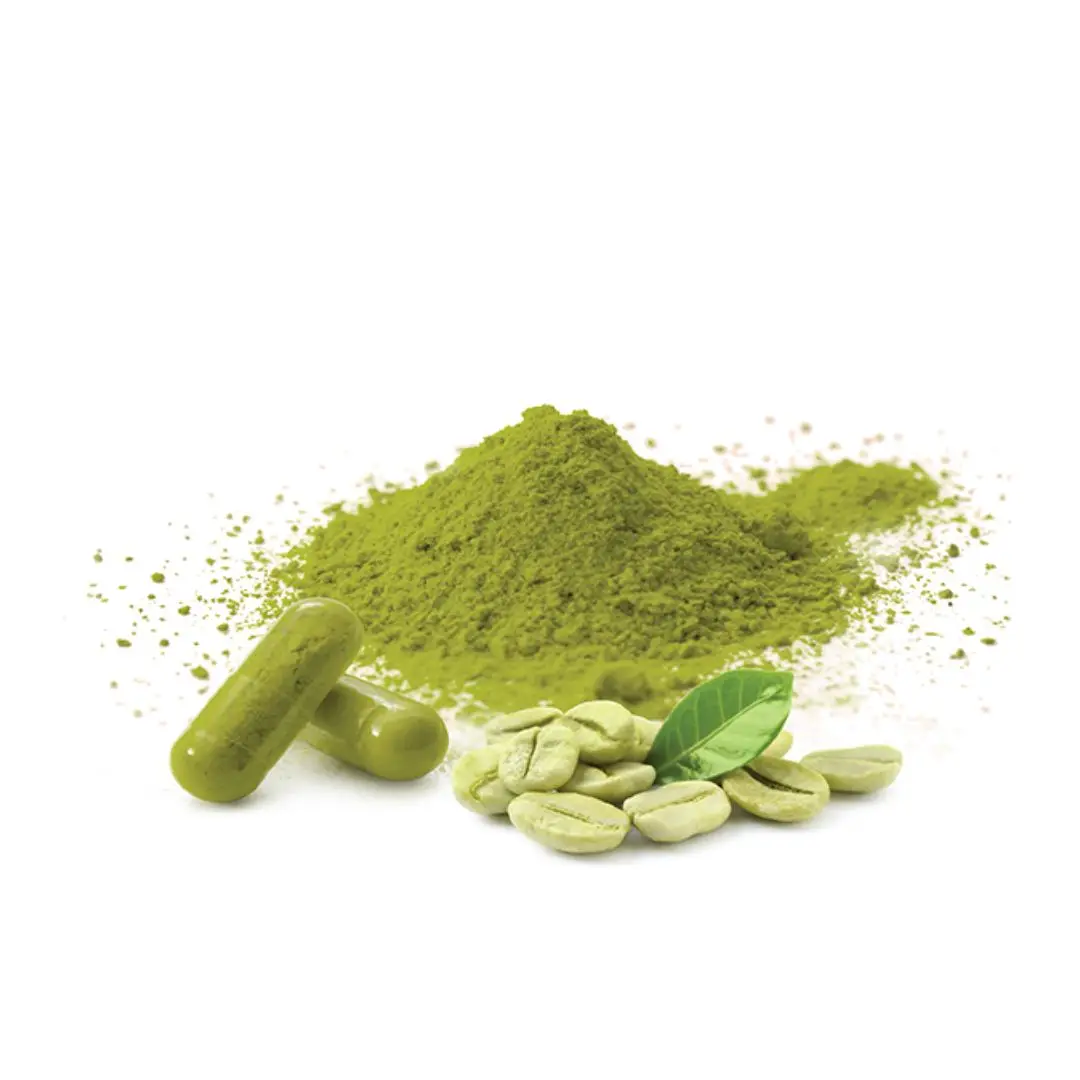 Organic Planting Cultivation Type Greenish Brown Color Plant Extract Dried Green Coffee Beans Powder for Sale