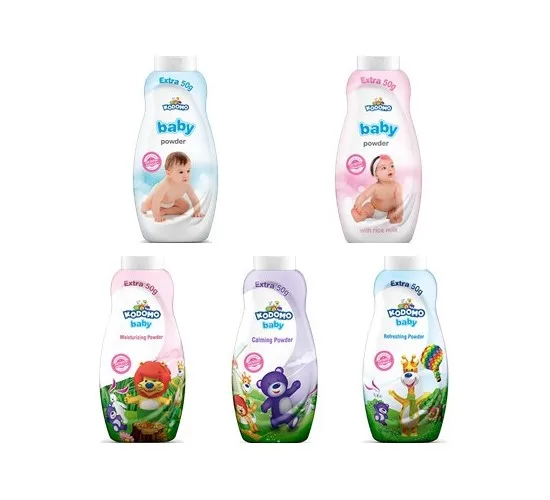 Оптовая продажа детских товаров по уходу за кожей Kodomo, детское сухое молоко, рис, бутылка 50 г, Индонезия. Дешевые