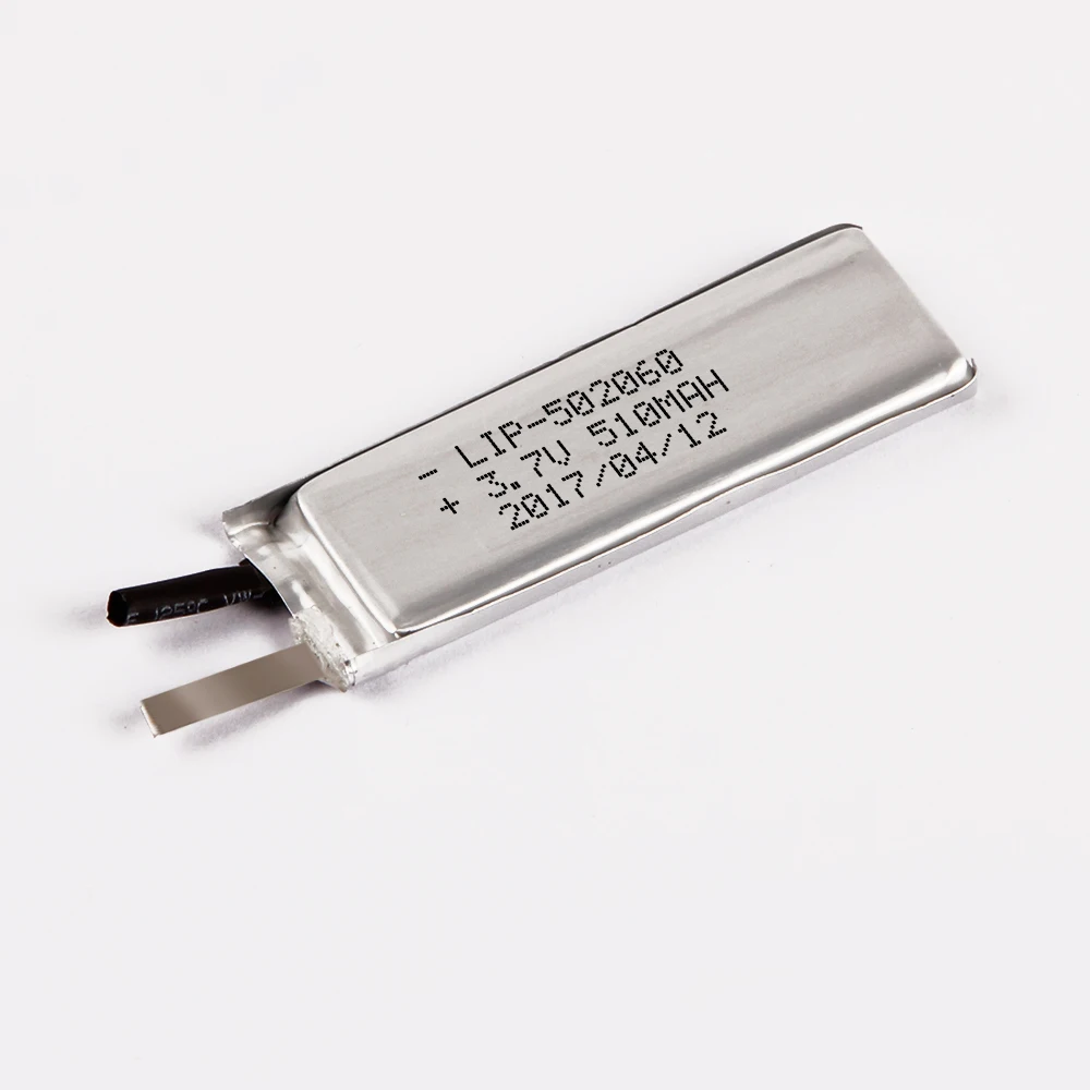 cheap li-polymer 3.7v 1.85wh 500mah 510mah 502060 hlipo battery li ion rechargeable lithium battery