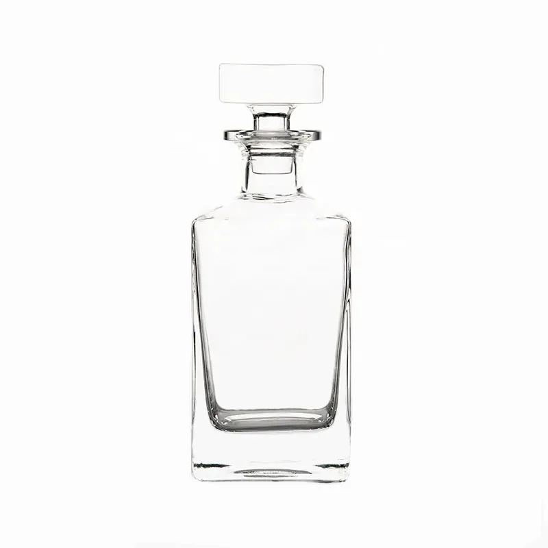 Custom Liquor Vodka Glass Whiskey Decanter Bottle Whisky Glass Bottle