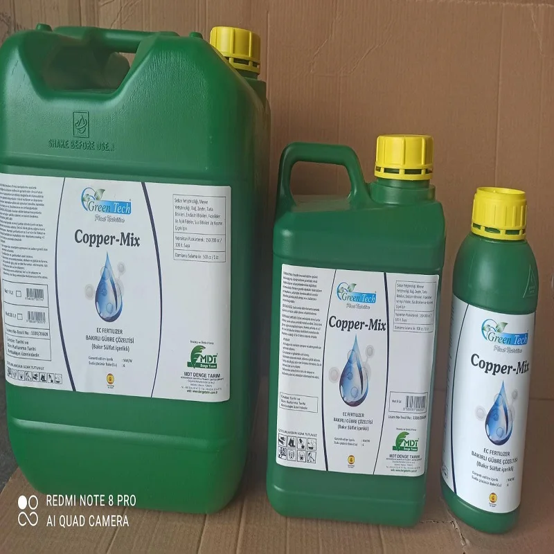 Green Tech international -   Green Tech copper-Mix  - Liquid Fertilizer - Liquid Seaweed - Biostimulants - Organic Fertilizer