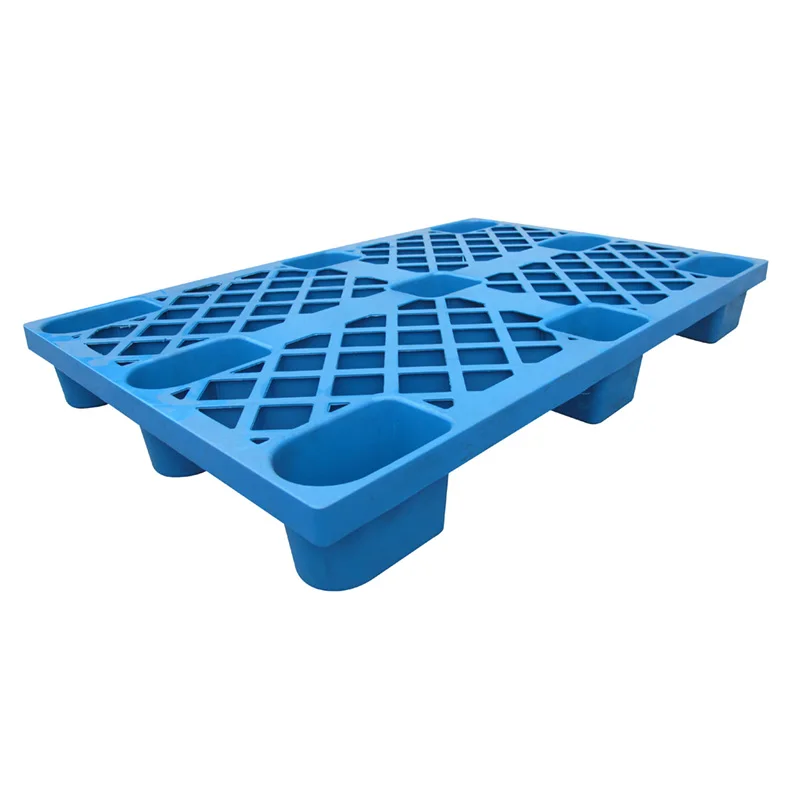Lightweight 1200*800*140mm Manual Hydraulic Forklift Plastic Pallet Eco-Friendly Euro Pallet Warehousing Transportation