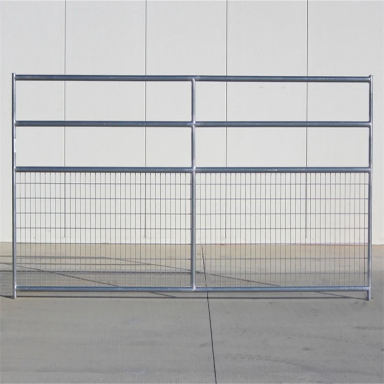 5ft 6ft 7ft 8ft Heavy Duty Pasture Sturdy Galvanized Livestock Fence Horse Farm Fence