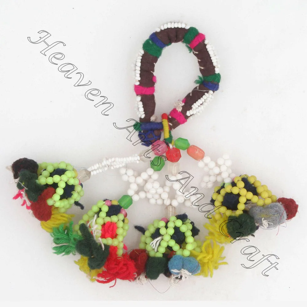 Real Indian Hand Made Beaded Vintage Fashion Bracelet For Women Antique Gypsy Bracelets