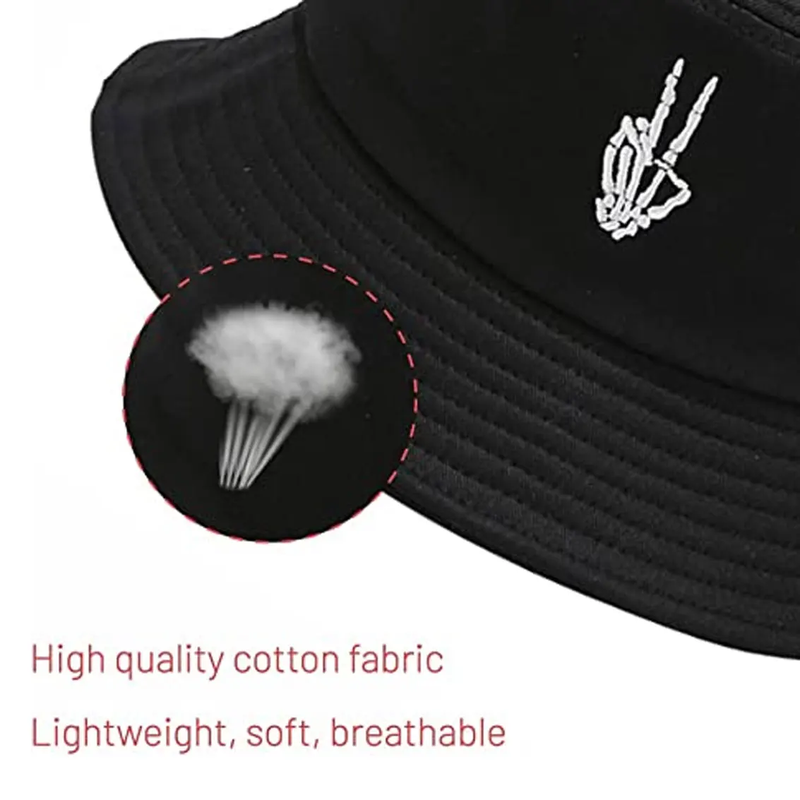 Summer Travel Sun Beach Bucket Cap Cotton Bucket Hat for Women Men Unisex Outdoor Fisherman Hat Customize