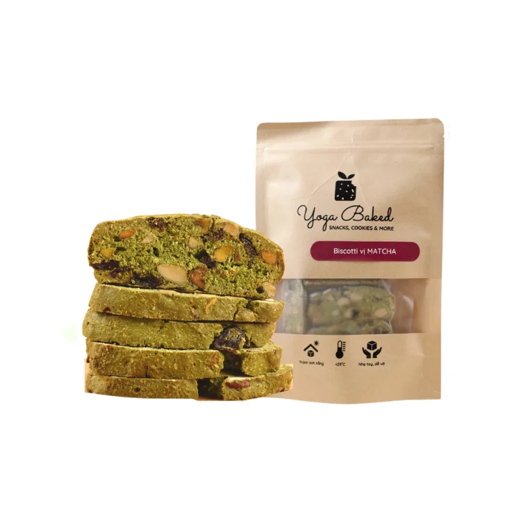 Здоровое питание непосредственно вьетнамское печенье, смешанное ореховое печенье, высокое качество, вафли со вкусом маття, бискотти