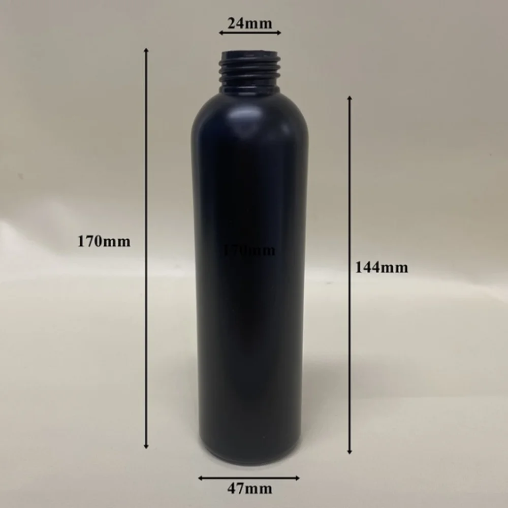 Custom HDPE Plastic Shower Gel Shampoo Bottle with Pump 250ml As-Natural Cosmetic Packaging From Vietnam