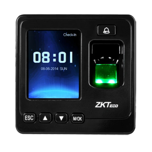 Zk-teco SF100 IP-терминальная машина со сканером отпечатков пальцев
