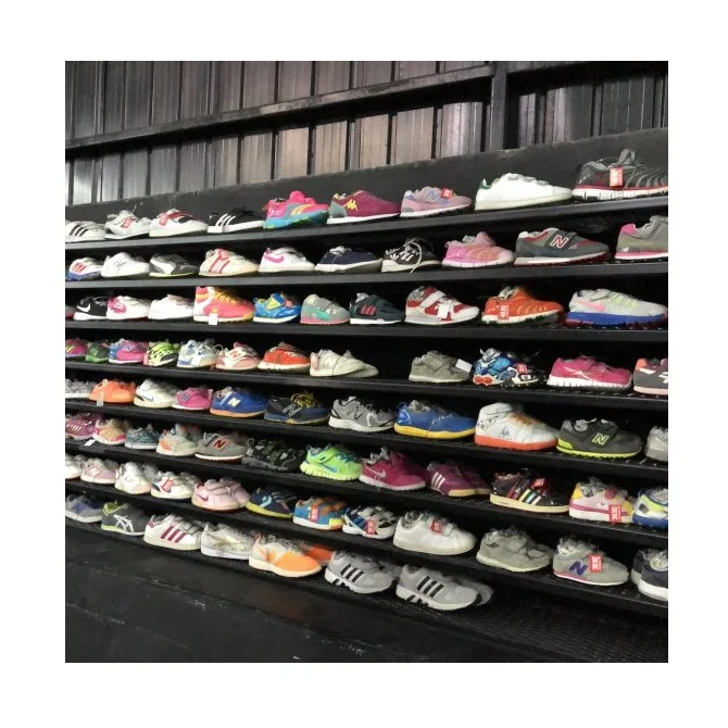 wholesale used shoes second-hand sneakers thrift football basketball shoes for men in bales