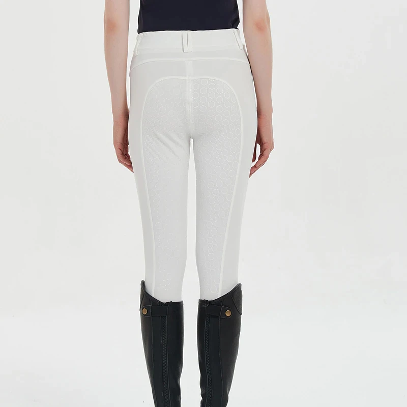 Women Outdoor Sports Equestrian Clothes Horse Riding Pants Silicone Womens Equestrian Breeches Horseback Rider Tights Trousers