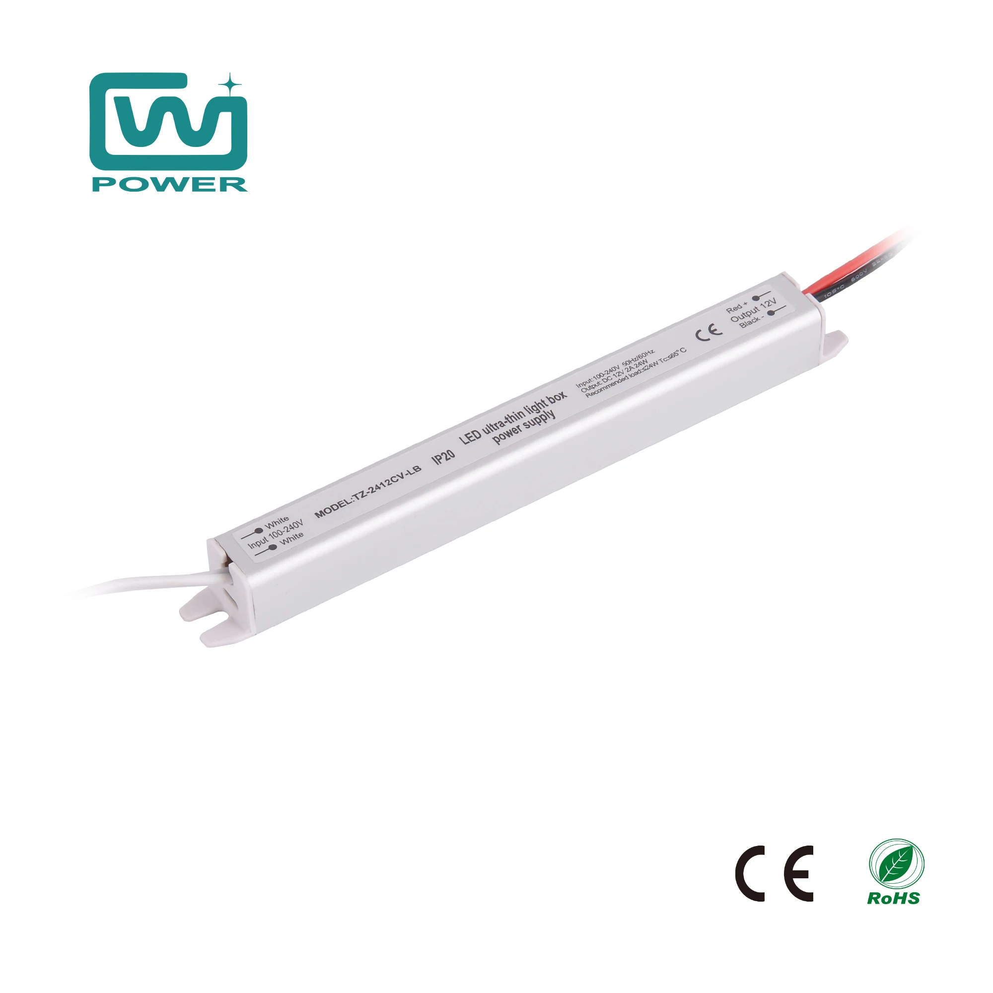 Best Sellers Ultra-slim CE certification Indoor 12v 2 amp power supply