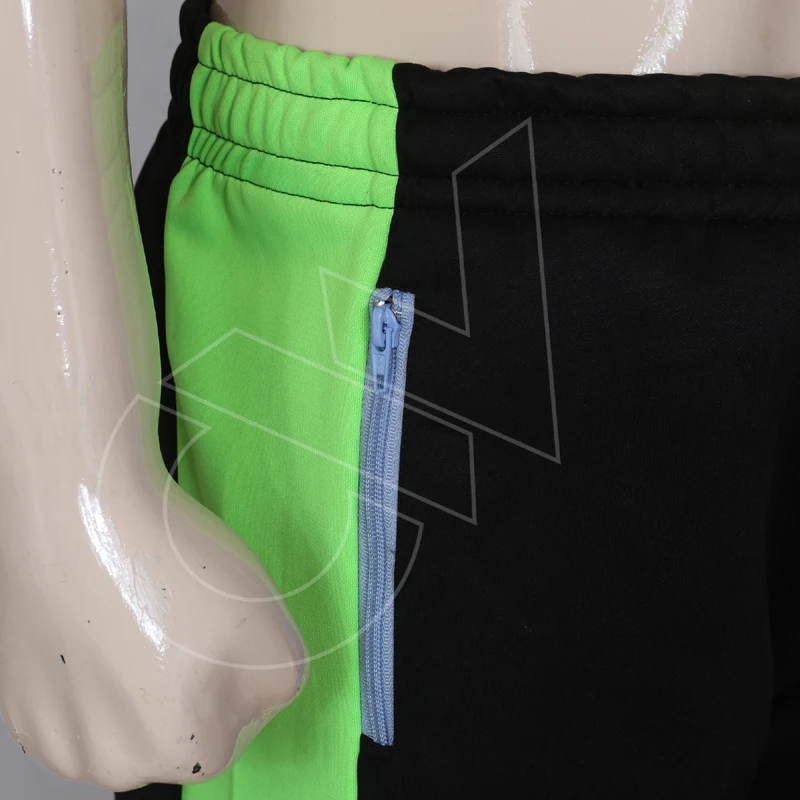 Contract Colors Streetwear Men Drawstring Jogger Pants