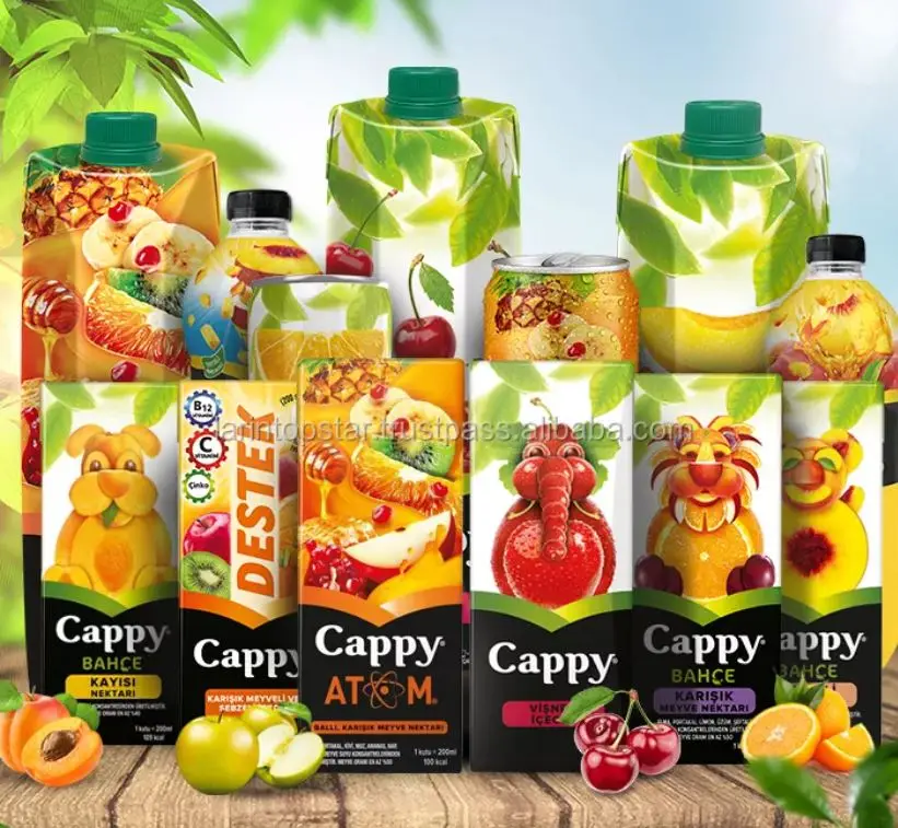 Hot Sale And Best Price ! Pulpy Peach Juice Pet 1L x 12 All The Time Fresh Date and Quality Service From Turkey