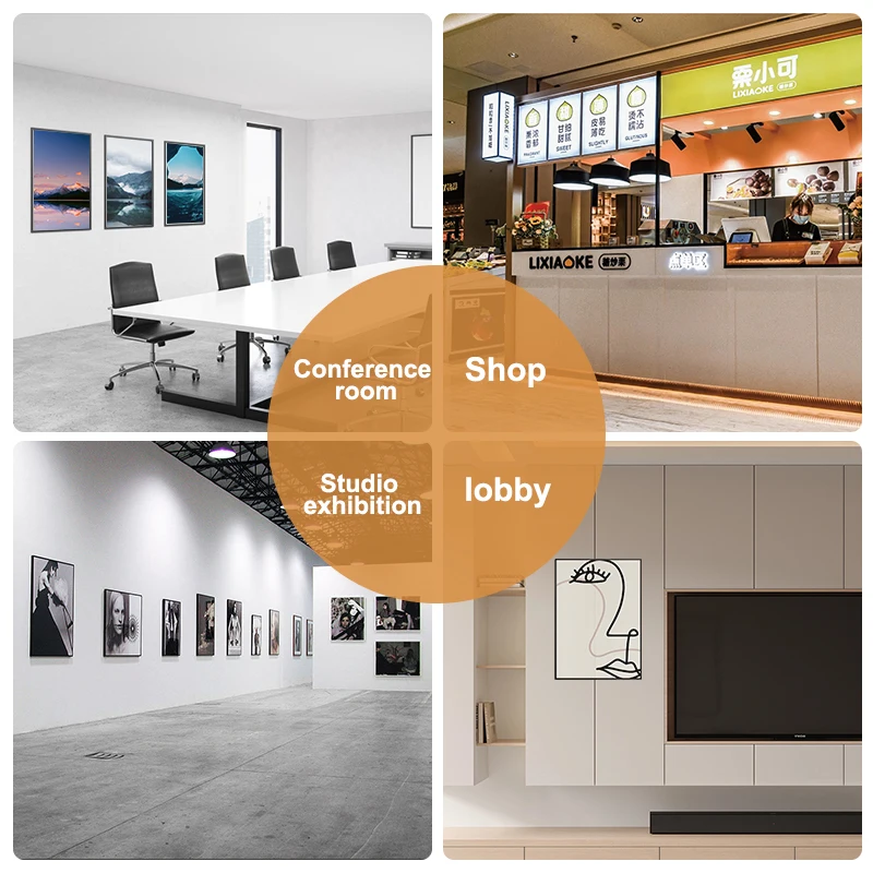 Digital Art Screen Smart Electronic Picture Nft Display Decorative large Digital Photo Frame 22 Inch For Gallery