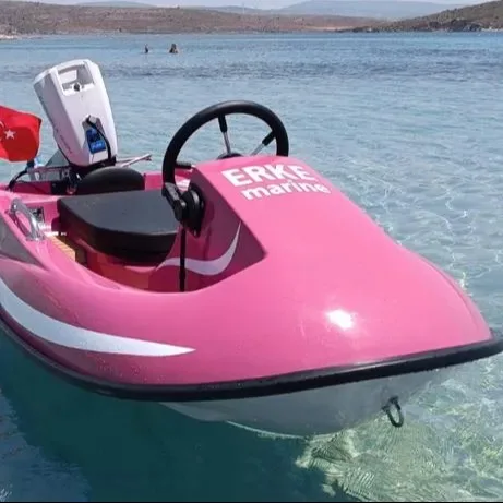 Ocean Seajoy Water Gokart Pink Water Go-Kart Electric Canoe Electric Mini Boat