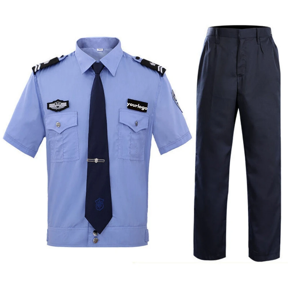 Customize Long Sleeves Short Sleeves Shirt Guard Uniform Security Workwear Airport Security