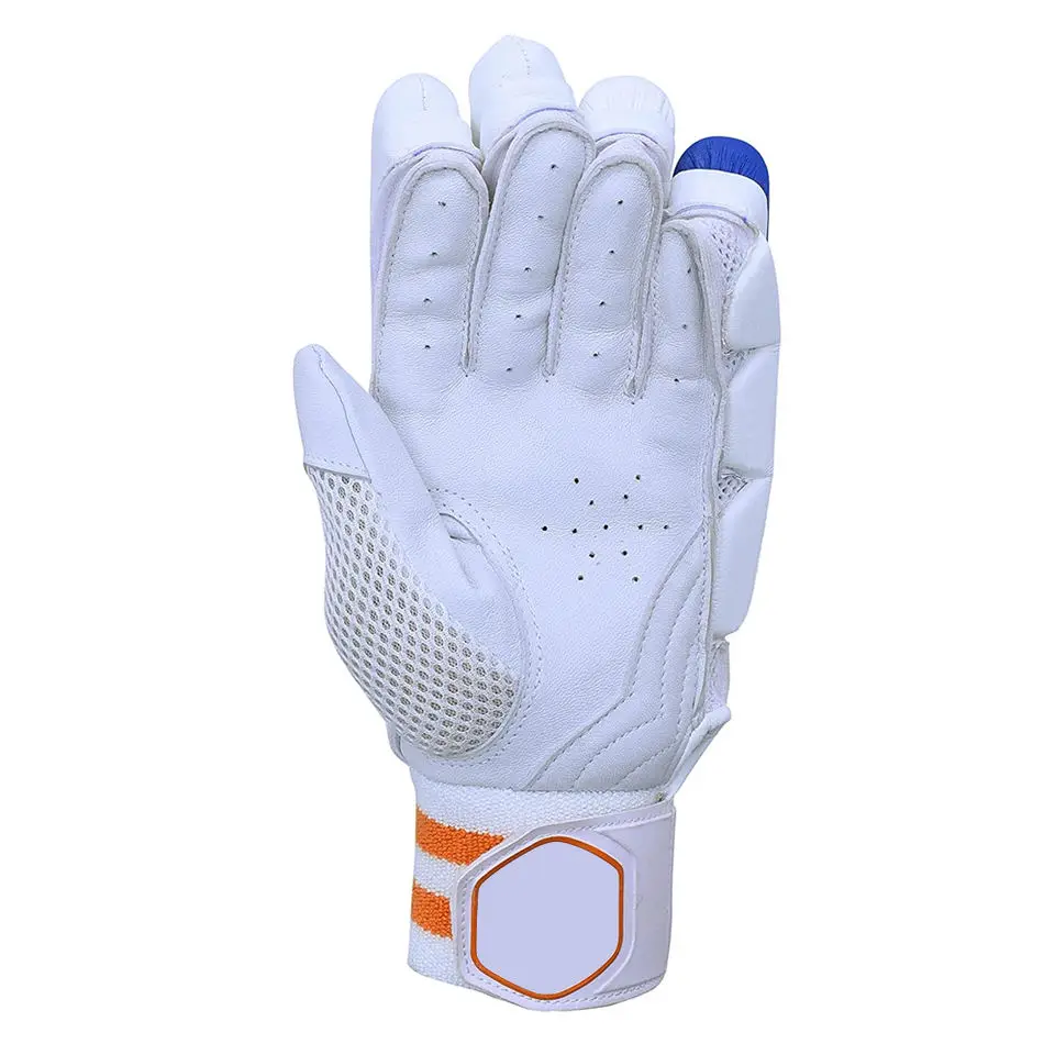 Custom Professional Comfortable Leather Cricket Gloves Light Weight with All Sizes and Colors Available
