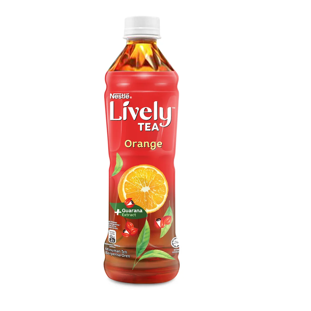 LIVELY Orange Guarana Tea