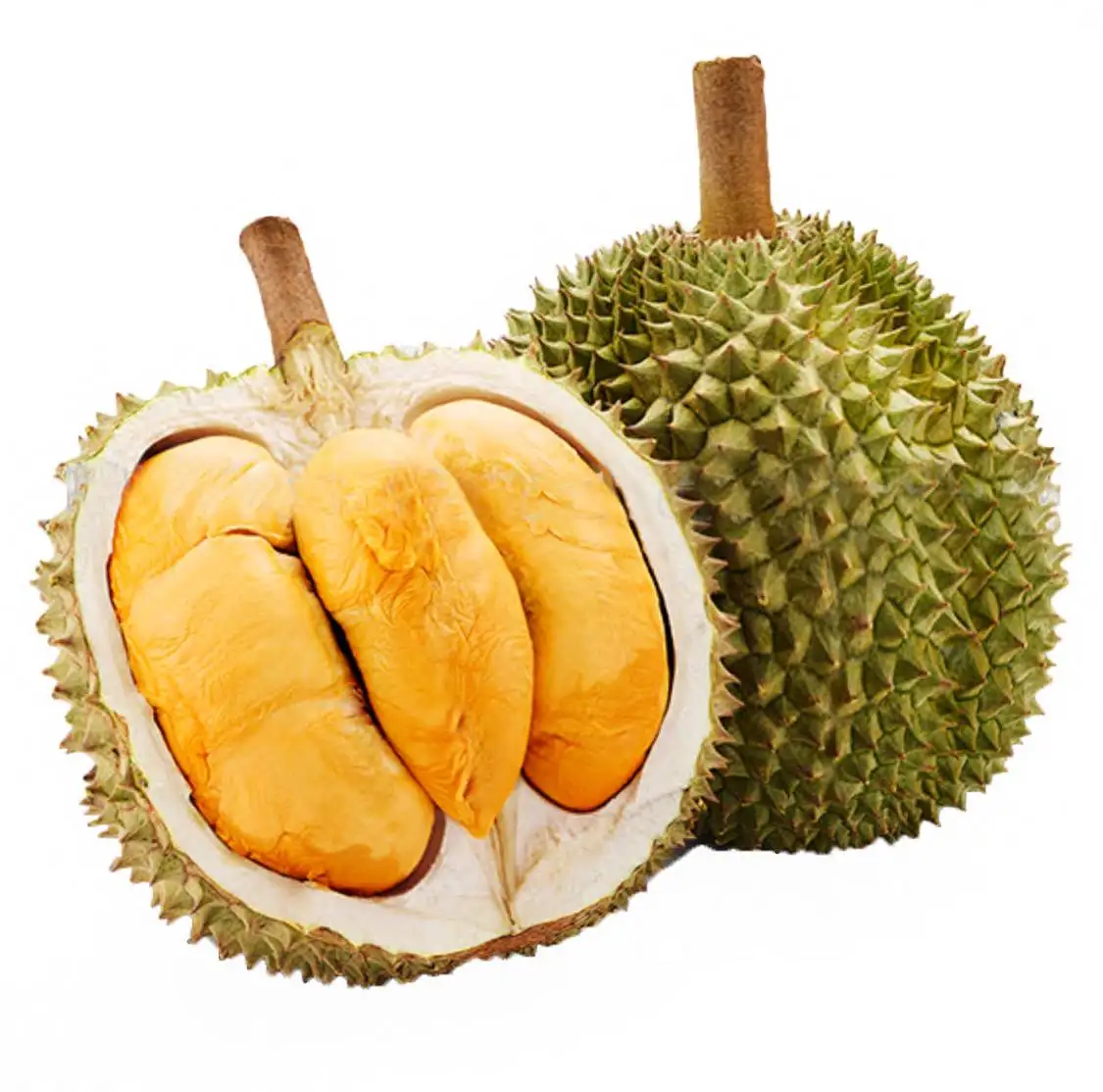 New Arrive Higher Premium Grade Orange Color Malaysia Black Thorn Delicious Flash Sales Fresh Whole Natural Fruit Durian