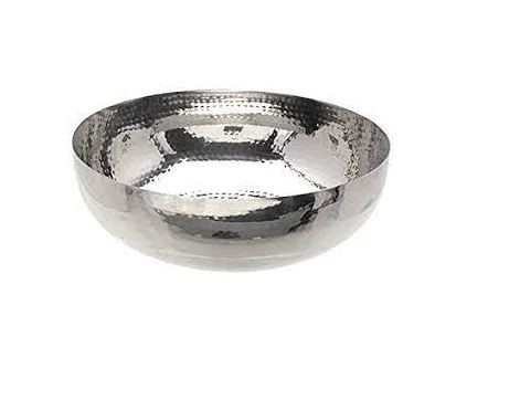 Metal bowl for serving ware bowl usage rostro homes Wholesale Custom Metal Recycle Round Large Serving gold color customized