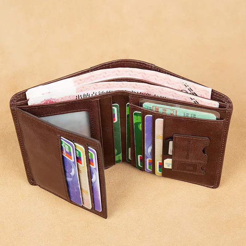 New Products Leather and Slim Aluminum Card Holder Wallet with Bottle Opener and Money Clip for Men Case