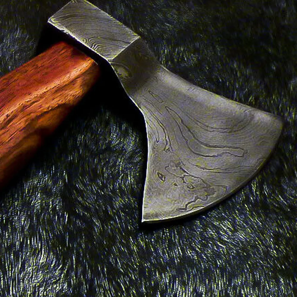 New Arrival Handmade Damascus Steel Axe WithBest Design High Quality Damascus Axe For Sale best selling