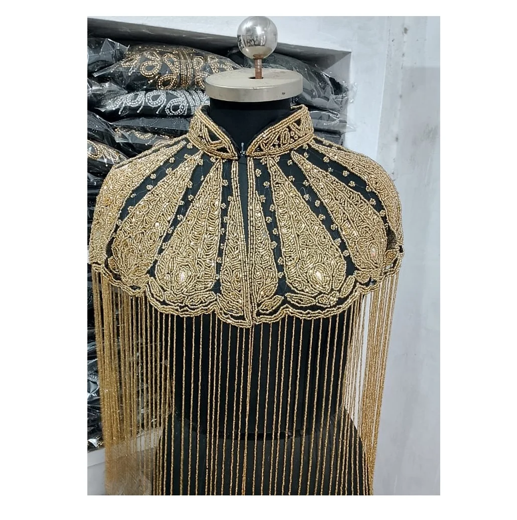 New Arrival Handcrafted Beaded Women Party Afghan Dresses Wholesale Beaded Jacket India Direct factory Guru Kirpa Export