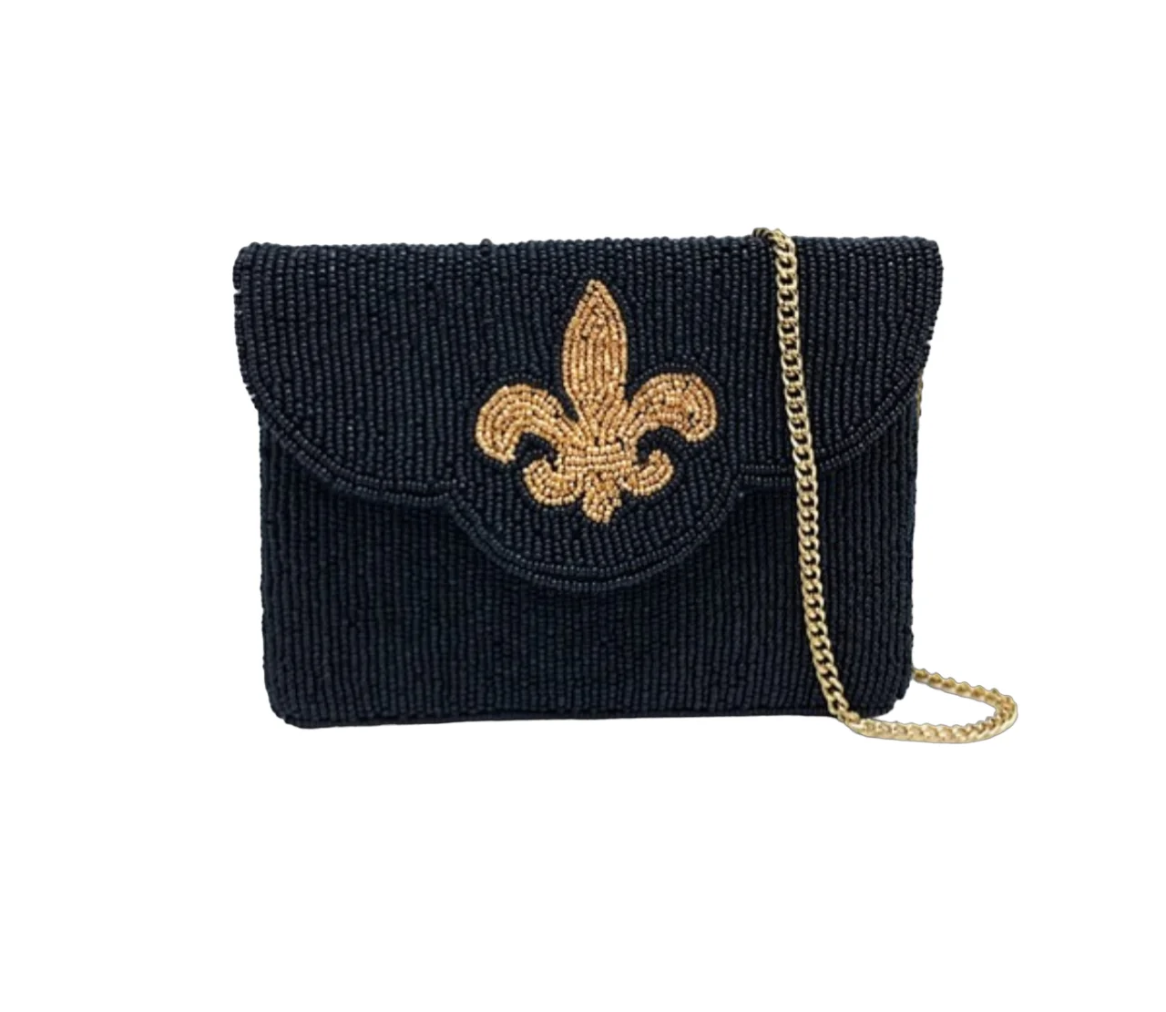 WHO DAT Gameday Beaded Coin Purse - Premium Quality Saints Inspired Accessories
