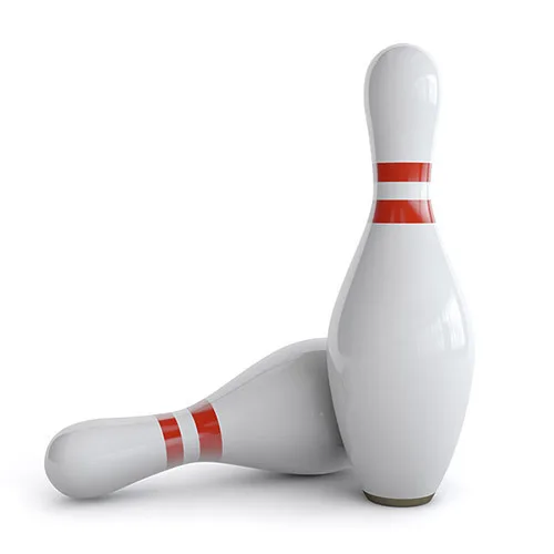 Bowling Pin Wholesale Logo Size As Per Customer Demands