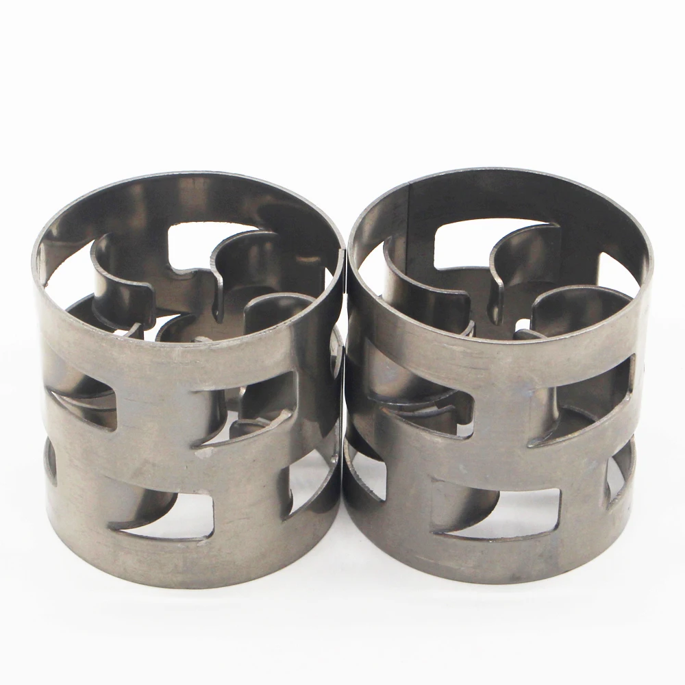 25 мм Металлическая Башня Упаковка Pall кольцо из углеродистой стали в вакуумной башни для Scubber Air