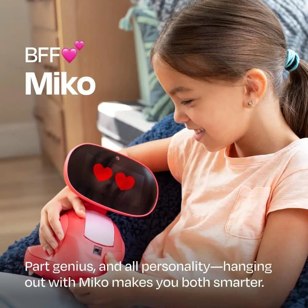 new hot Miko 3: AI-Powered Toy Robot for Kids | STEM Educational Robot Unlimited Games + programmable